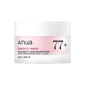 Creme Facial Hidratante Anua Peach 77 Niacina Enriquecido de 50 ML