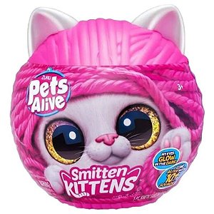 Gato de Estimação Vivo ZURU PETS ALIVE SMITTEN KITTENS 9541
