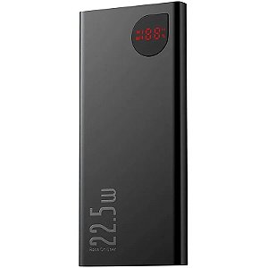 Carregador Portátil Baseus Adaman Power Bank PPAD070001 10000mAh 22.5W Preto