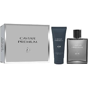 Kit Perfume Axis Caviar Premium EDT 100mL + Gel de Banho 100mL - Masculino