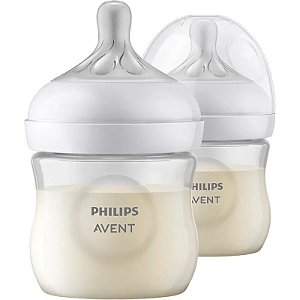 Mamadeira para bebê Philips Avent Natural Response 125ml - SCY900/02 (2 peças)