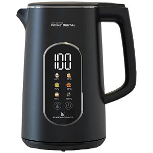 Chaleira Elétrica ElectroBras EBJE-10 Prime Digital 1.7L 2.200W 110V/60Hz