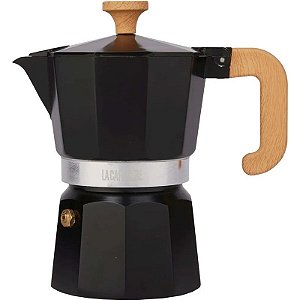 Cafeteira italiana Venice 150mL La Cafetiere LCVEN3CPBLKW