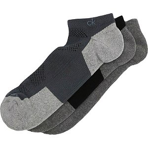 Meias Calvin Klein CKM215NS01001 - Masculina (3 Pares)