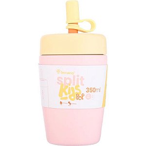 Vaso Terrano Split Infantil 350mL 1014028 - Rosa