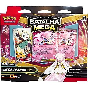 Baralho Pokémon Mega Combate Diancie Ex - 10-10131-107 (60 cartas)