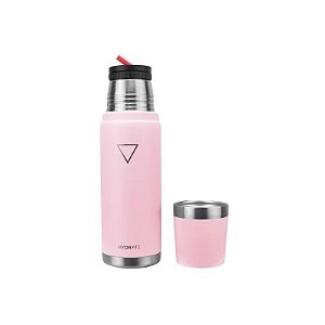 Garrafa Térmica para Chimarrão Hidratar 915ml Rosa Pastel
