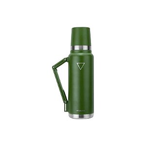 Garrafa Térmica Hydrate Master Heat XL - 1.2L - Verde Militar