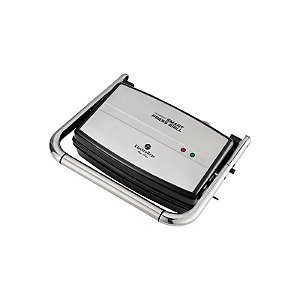 Grill Electrobras EBPG-02 - 1500W - 110V - Preto e Prata