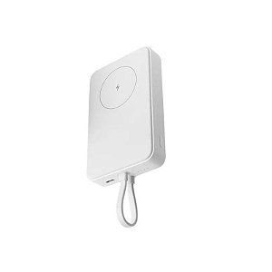 Carregador Portátil Wireless Xiaomi 33W Bateria Portátil Magnética 10000MAH WPB1007MI - Branco