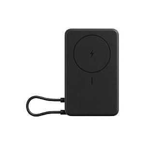 Carregador Portátil Xiaomi Magnetic Power Bank 10000MAH BHR08P9GL Preto