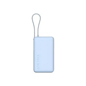 Carregador Portátil Xiaomi com Cabo 10.000 mAh 67 W - Azul Gelo (BHR08Z2GL)