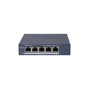 Hub Switch Hikvision 04P 10/100/1000M POE45W DS-3E1505P-Ei/M