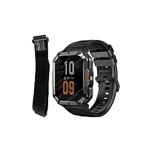 Relógio Inteligente Blackview W70 Pro + Pulseira Extra - Preto