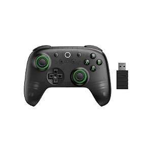 Controle Gamer 8BITDO Ultimate 2C Wireless 81HD - Bluetooth - PC/Celular - Preto Transparente