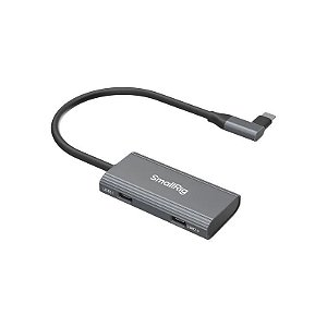 Hub USB-C Smallrig 4 em 1 - Cinza/Preto (4598)