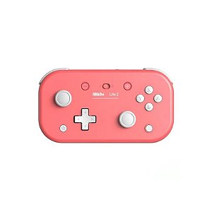 Controle 8BITDO Lite 2 80KA01 Sem Fio para Nintendo Switch / Android - Rosa