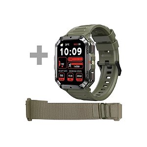 Relógio Smart Blackview W70 - Verde (+Pulseira Extra)