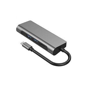 Hub Satélite A-HUBC53 USB-C 7 Portas