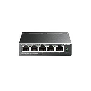 Hub Switch TP-Link 5 Portas TL-SG1005LP 10/100/1000 4 Portas Poe+