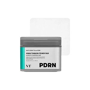 Almofadas Tônicas VT Cosmetics PDRN Tension Toner Pad 60 Unidades