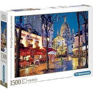Quebra-cabeça Paris Montmartre - Clementoni 31999 (1.500 peças)