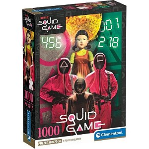 Quebra-Cabeça Squid Game Clementoni - 29068 (1000 peças)