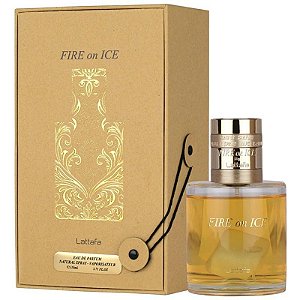 Perfume Lattafa Fire On Ice EDP 110ml - Unissex