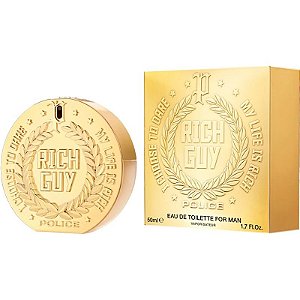 Perfume Police Rich Guy EDT 50mL - Masculino