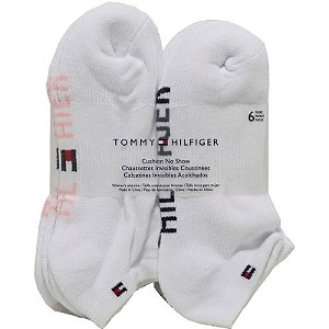 Meias Soquete Tommy Hilfiger TVW221NS06 001 - Feminina (6 Pares)