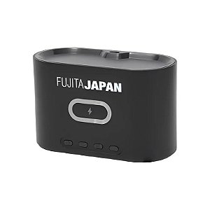 Relógio de Mesa Fujita Japan FJ0051 com Carregador Sem Fio - Preto