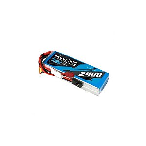 Bateria Lipo Gens Ace 7.4V 2400MAH 2S RX Plug JST-SYP (Futaba)