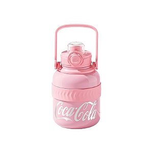 Garrafa Térmica Nonoo Coca Cola NS1250R1 com Tampa Rosa 1,25 L