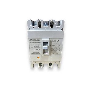 Disjuntor Tritonça Interruptor Trifásico 3 Polos 200A 50/60Hz (Curva C)