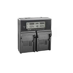 Carregador Kingma USB Duplo NP-FV100 Sony