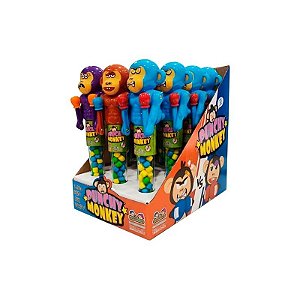 Bala Kidsmania Punchy Monkey Caixa 12x12g