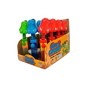 Pirulito Kidsmania Gator Chomp Caixa 12X17G