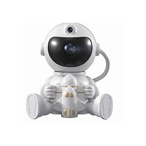 Projetor de Luz LED Smart Vision BT YHY-10 Astronauta com Ônibus Espacial