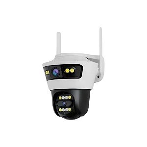 Câmera de Segurança Satellite A-CAM8011D 6MP Wifi Branca