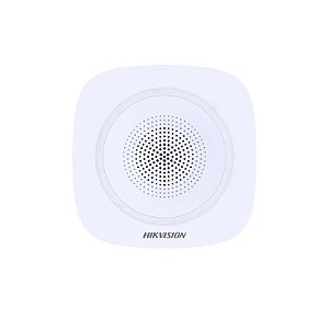 Alarme de Incêndio com Sirene Interna Sem Fio Hikvision DS-PS1-I-WB(B) PY