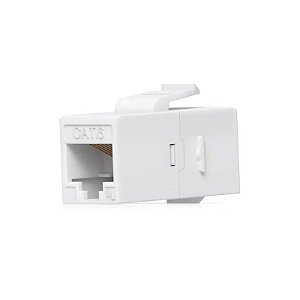 Conector Passthrough CAT6 Ui. UACC-KEYSTONE-COUPLER-C6