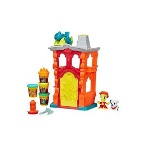 Play-Doh Hasbro B3415 Quartel Dos Bombeiros