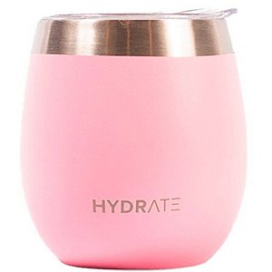 Garrafa Térmica Hydrate Rosa Pastel 266mL