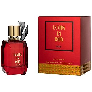 Perfume Lomani La Vida En Rojo EDP 100ml - Feminino