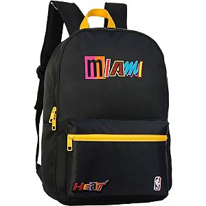Mochila Esportiva NBA Miami Heat 27957 - Masculina