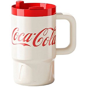 Garrafa Térmica Nonoo Coca Cola NS800B1 800ml - Branca