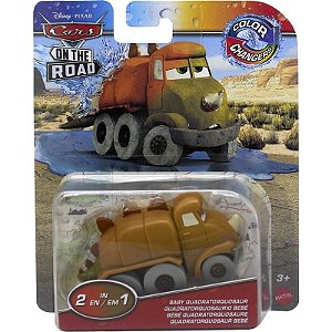 Carrinho Baby Quadratorquosaur 2 em 1 Disney Pixar Cars Mattel - HMD68