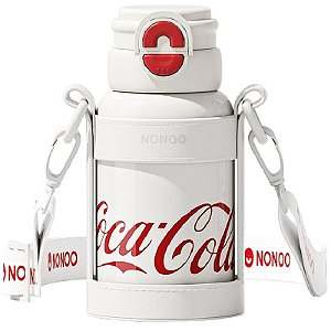 Garrafa Térmica Nonoo Coca Cola NS580D1 580ml - Branca