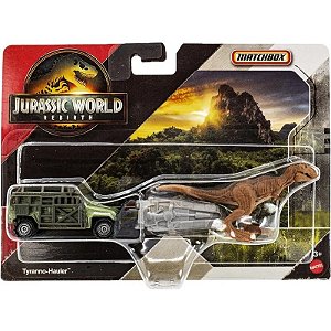 BAU Tiranossauro Transportador Matchbox Jurassic World Mattel - JGM05