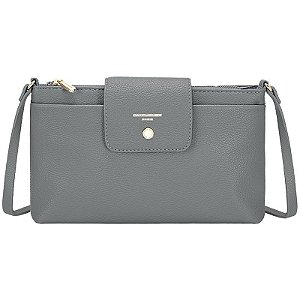 Bolsa David Jones Femenina CM7829 Steel Gray